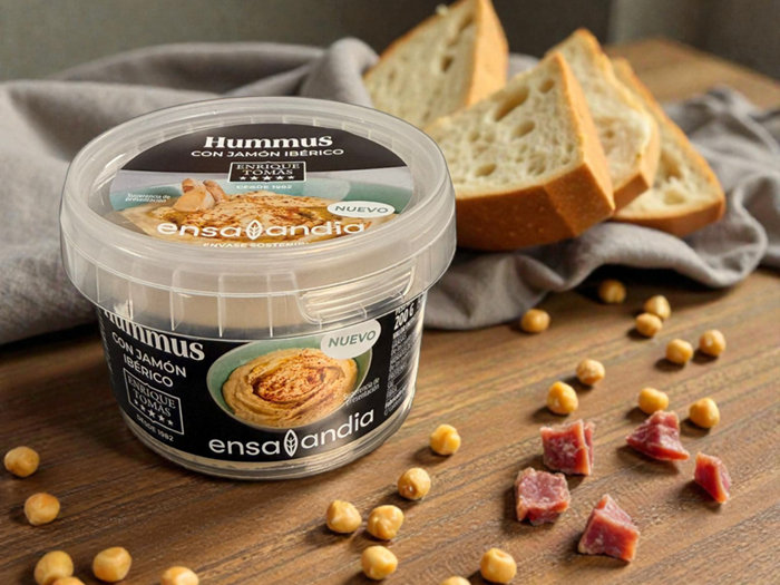 Nuevo hummus de jamón ibérico de Ensalandia